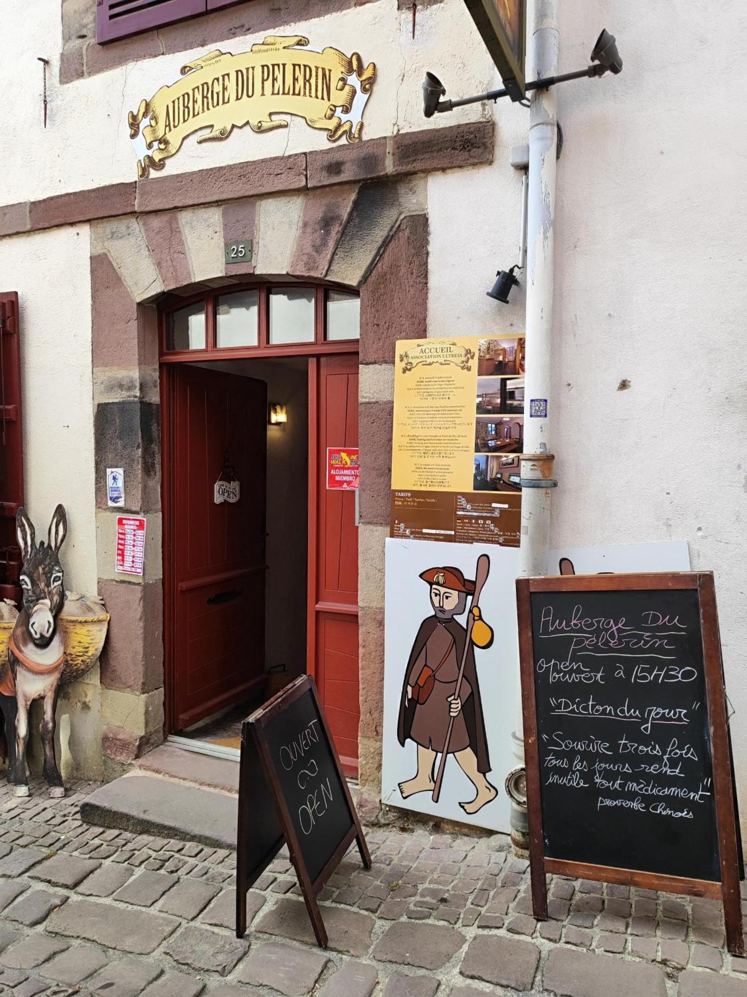 L'Auberge Du Pelerin - St Jean Pied De Port سان جان بييه دو بور المظهر الخارجي الصورة