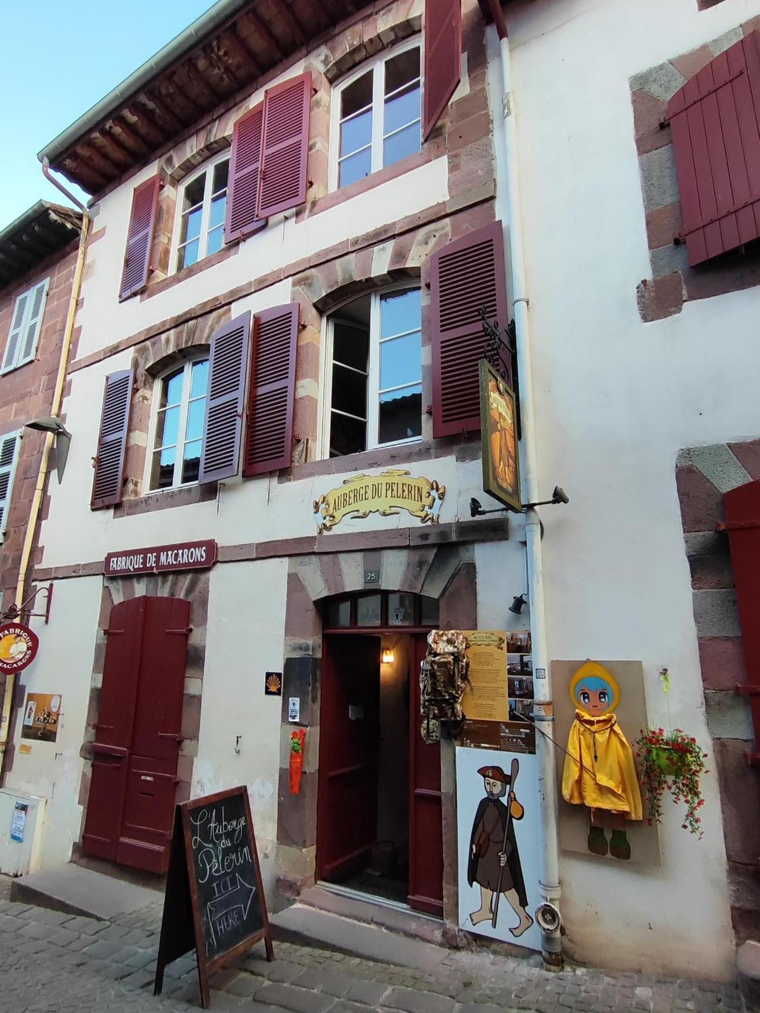 L'Auberge Du Pelerin - St Jean Pied De Port سان جان بييه دو بور المظهر الخارجي الصورة
